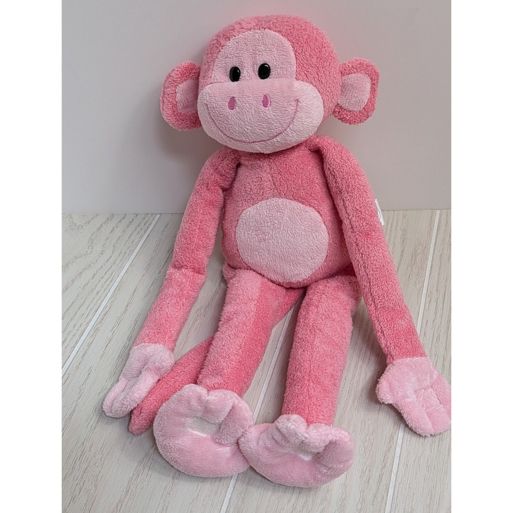 Animal Adventure Plush Monkey Pink Long Arm Hanging Stuffed Animal 2013 Target